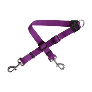 Acoplador doble para correa de perro DOCO Signature de nylon, ajustable