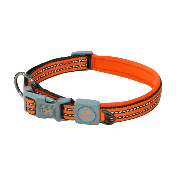 Collar para perro DOCO Vario reflejante con argolla en O de seguridad