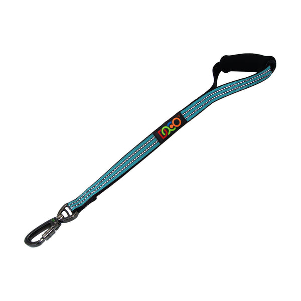 Correa corta para perro DOCO Vario ErgoCurve reflejante con asa de espuma, 51 cm