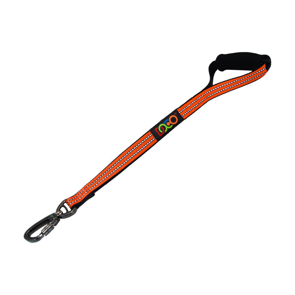 Correa corta para perro DOCO Vario ErgoCurve reflejante con asa de espuma, 51 cm