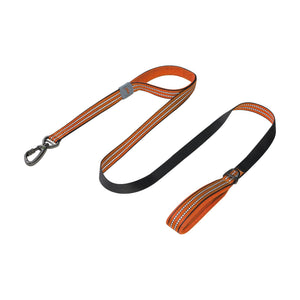 Correa para perro DOCO Vario de doble asa con neopreno y costuras reflejantes, 1.8 m