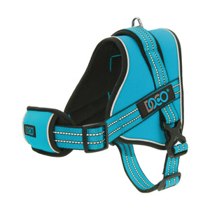 Arnés tipo chaleco para perro DOCO Power Harness de tela Oxford y malla, reflejante