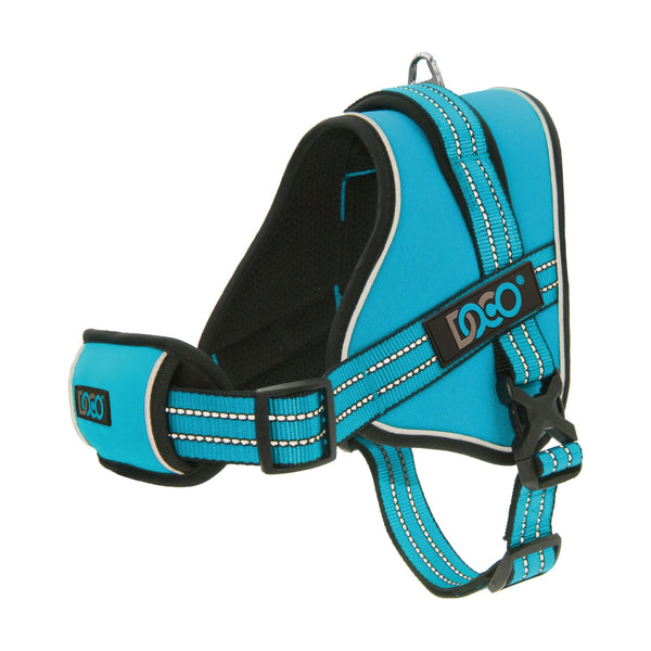 Arnés tipo chaleco para perro DOCO Power Harness de tela Oxford y malla, reflejante