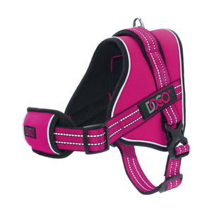 Arnés tipo chaleco para perro DOCO Power Harness de tela Oxford y malla, reflejante
