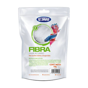 Lomas fibra filtrante para acuario de agua dulce y marino, 10 g
