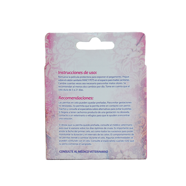 TOALLA SANITARIA CH 20 PZ FANCY PETS