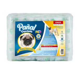 MALE DIAPER S 12 CT FANCY PETS
