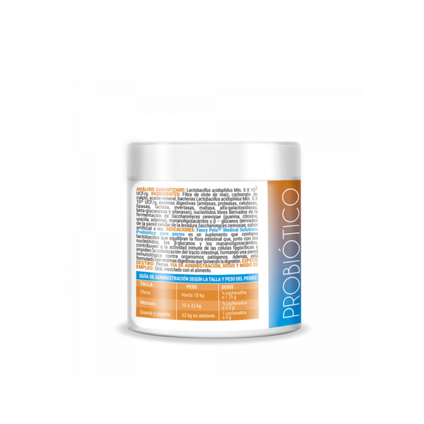 PROBIOTICOS PARA PERROS EN POLVO 90G FANCY PETS