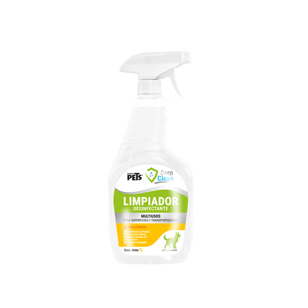 LIMPIADOR DESINFECTANTE MULTIUSOS 1 L FANCY PETS