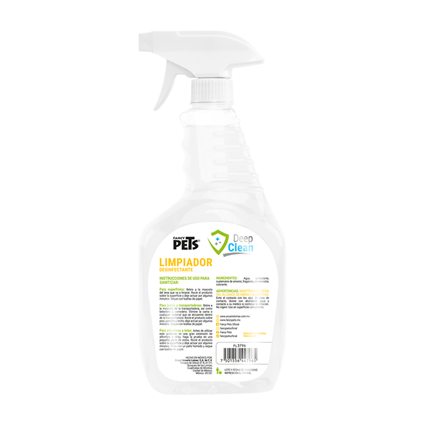 LIMPIADOR DESINFECTANTE MULTIUSOS 1 L FANCY PETS