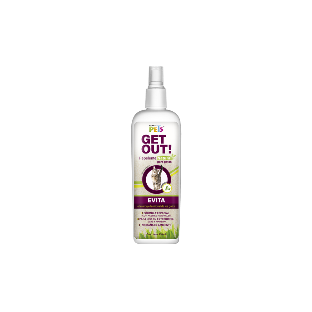 REPELENTE NATURAL PARA GATOS 250 ML FANCY PETS