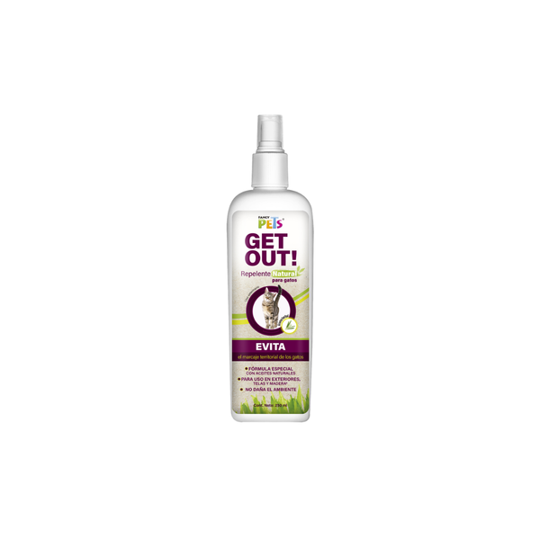 REPELENTE NATURAL PARA GATOS 250 ML FANCY PETS