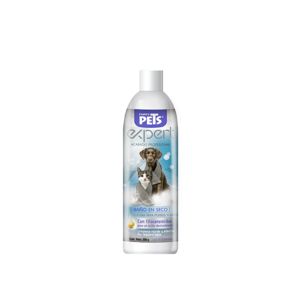 ESPUMA PARA BAÑO EN SECO EXPERT 300 G FANCY PETS