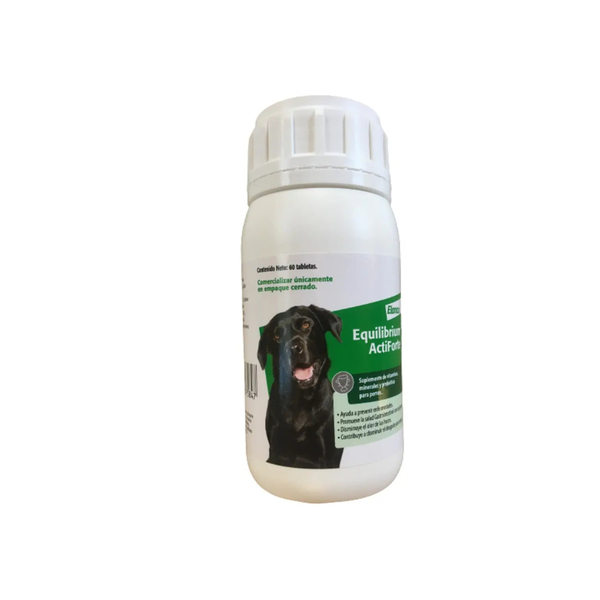 SUPLEMENTO PARA MASCOTAS EQUILIBRIUM ACTIFORTE ELANCO