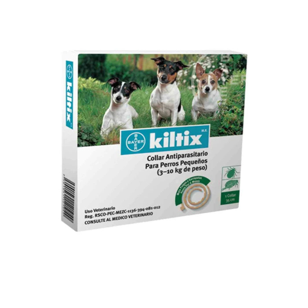 COLLAR ANTIPULGAS CHICO KILTIX