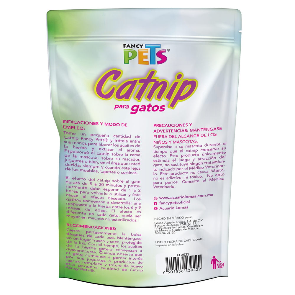 CATNIP PARA GATOS 28 G FANCY PETS