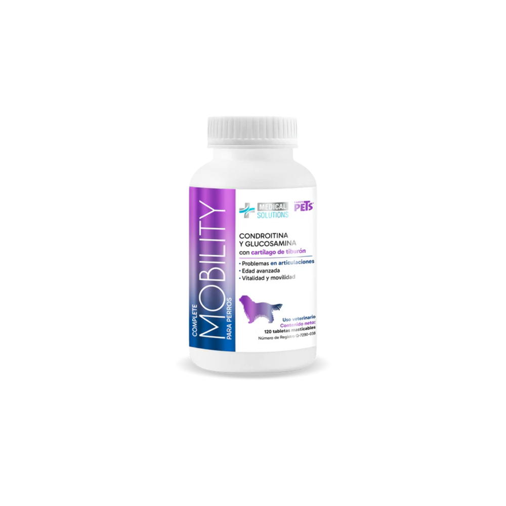 MULTIVITAMINICO COMPLETE MOBILITY PARA  PERROS 120 TAB FANCY PETS