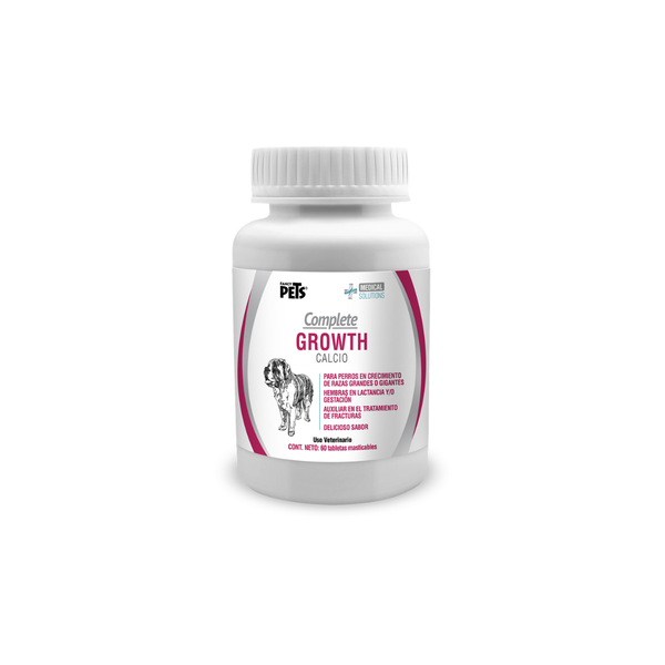 MULTIVITAMINICO COMPLETE GROWTH PARA PERROS 60 TAB FANCY PETS