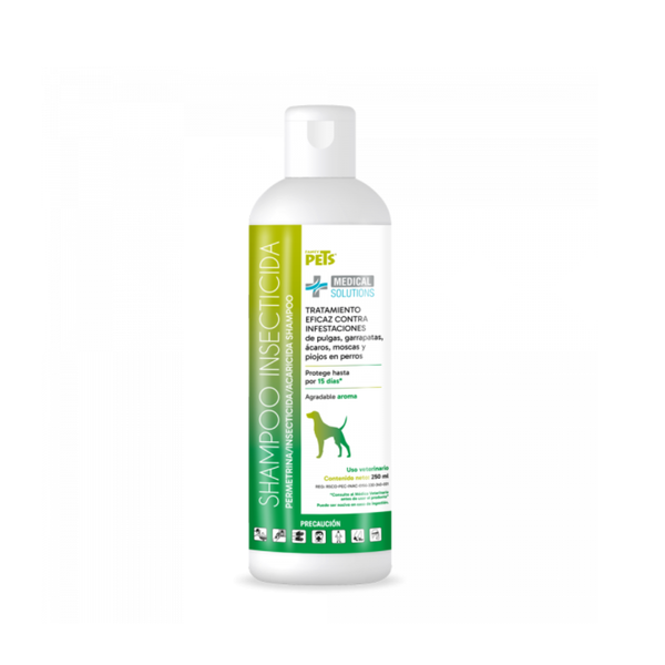 SHAMPOO MEDICINAL ANTIPULGAS 250 ML FANCY PETS