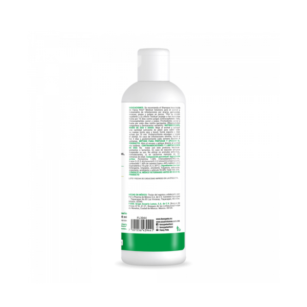 SHAMPOO MEDICINAL ANTIPULGAS 250 ML FANCY PETS
