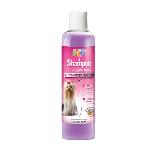 SHAMPOO CON ACONDICIONADOR 2 EN 1 ESSENTIALS 250 ML