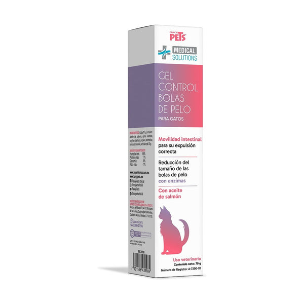 Fancy Pets Medical Solutions gel control bolas de pelo para gato con aceite de salmón, 70 g