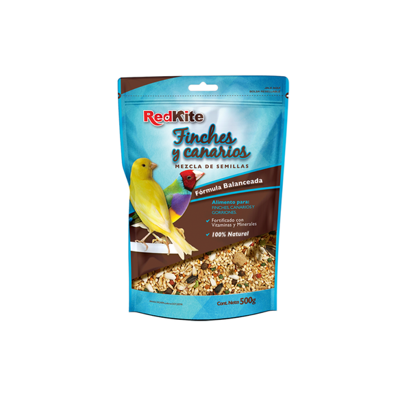 MEZCLA DE SEMILLAS PARA CANARIOS Y FINCHES 500 G FANCY PETS