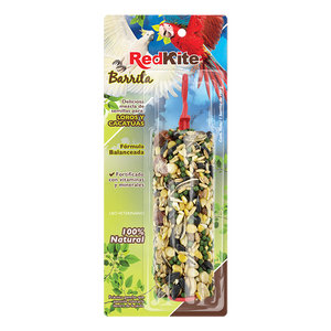 BARRITA DE SEMILLAS PARA LOROS Y CACATUAS 1 PZ FANCY PETS