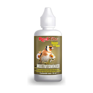 RedKite tónico multivitamínico para aves de ornato y canoras, 30 ml