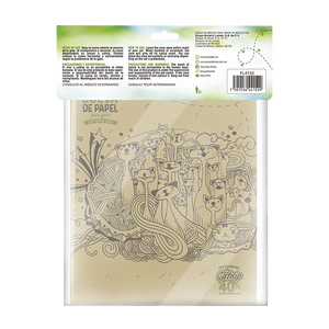 CUEVA DE PAPEL CON CATNIP PARA GATO FANCY PETS