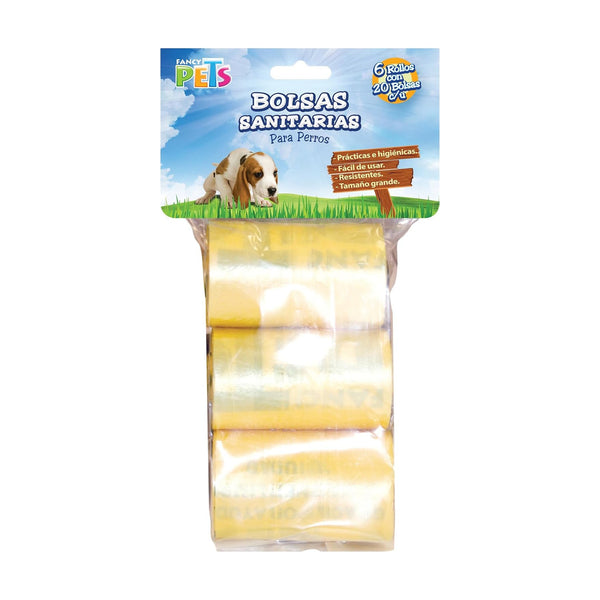 Fancy Pets bolsas sanitarias para desechos de perro, repuesto en rollos