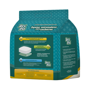 TAPETE ENTRENADOR DRY PET 100 PZS FANY PETS