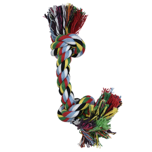 JUGUETE HUESO XCH DE HILO MULTICOLOR 20 CM FANCY PETS