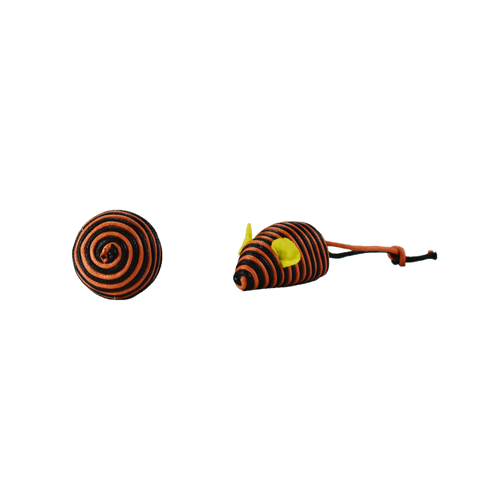 JUGUETE BOLA Y RATON ECOPLAY FANCY PETS