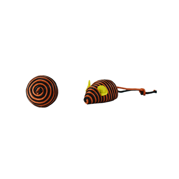 JUGUETE BOLA Y RATON ECOPLAY FANCY PETS