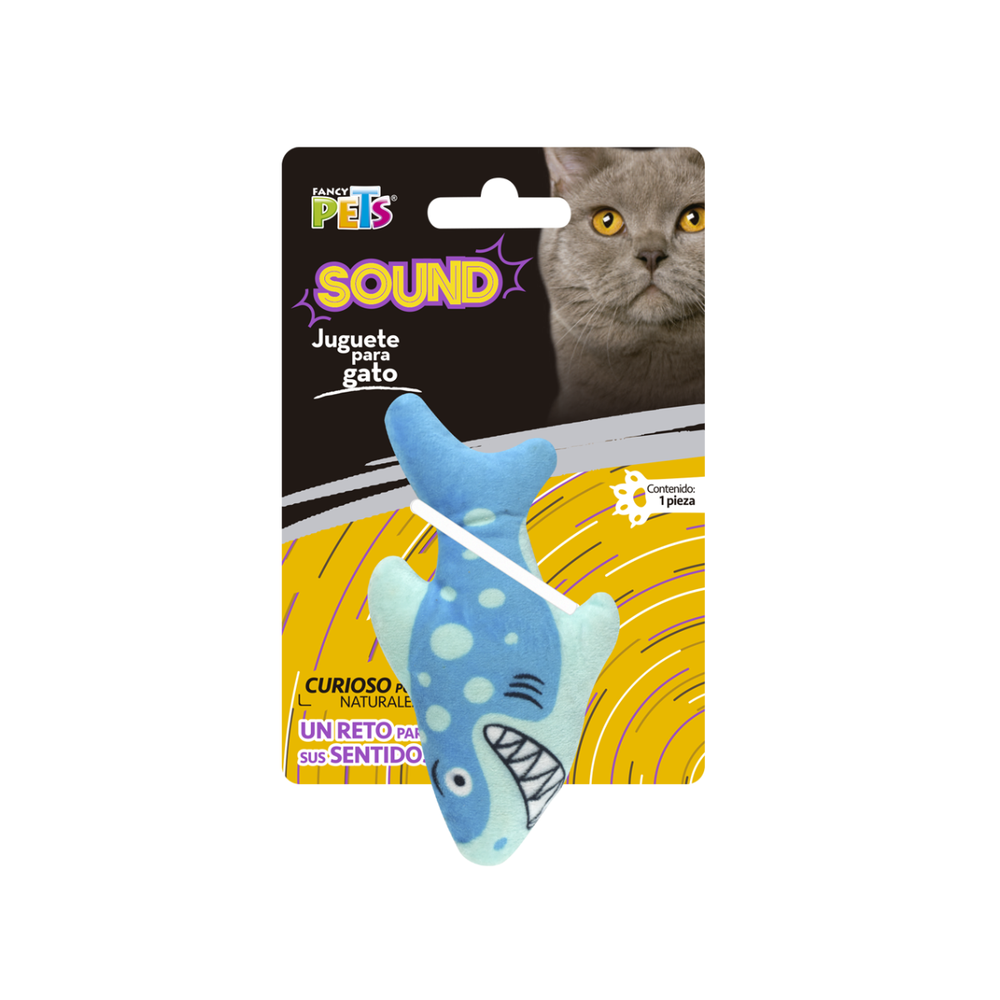JUGUETE TIBURON SOUND FANCY PETS