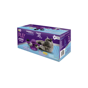 JUGUETE SPINNER PARA GATO CON CATNIP PLAY FANCY PETS