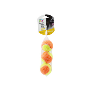FANCY PETS TWO-TONE SMALL TENNIS BALL TOY