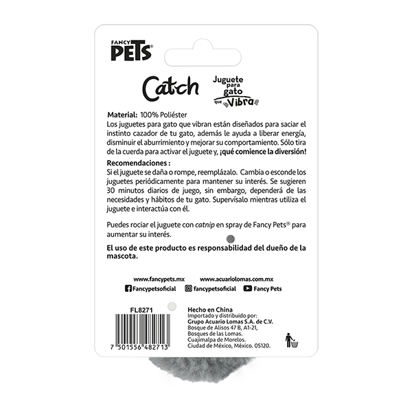 JUGUETE CUYO VIBRO CATCH FANCY PETS