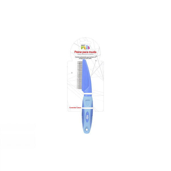 FANCY PETS METAL COMB FOR SHORT-HAIRED SHEDDING