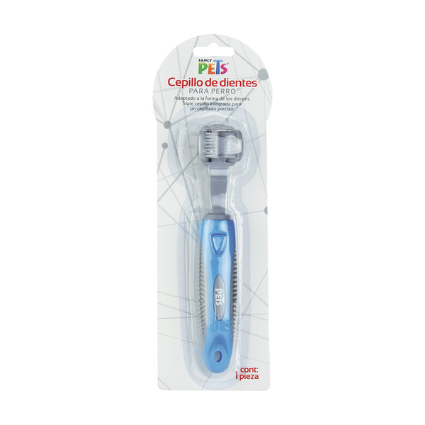 Fancy Pets cepillo de dientes triple para perro