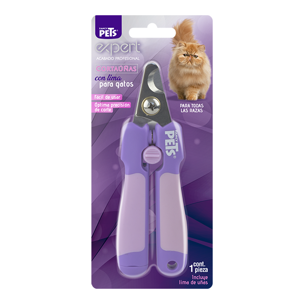NAIL CLIPPERS WITH FILE FOR CAT EXPERT FANCY PETS