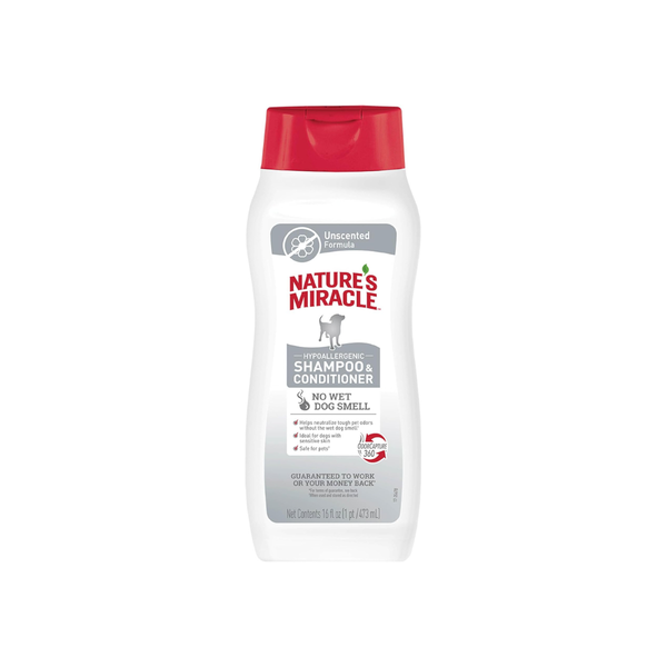SHAMPOO HIPOALERGENICO PARA PERROS NATURES MIRACLES