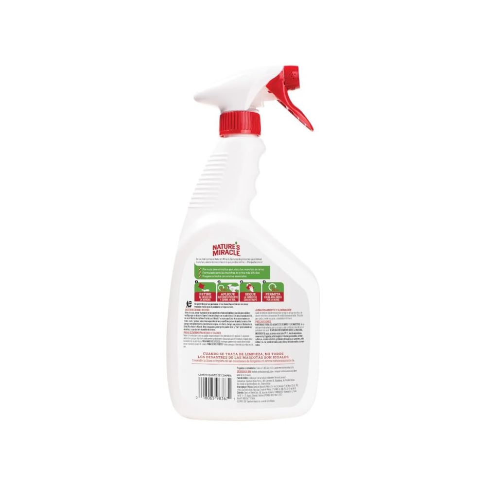 LIMPIADOR LIQUIDO DESTRUCTOR DE ORINA GATO NATURES MIRACLES