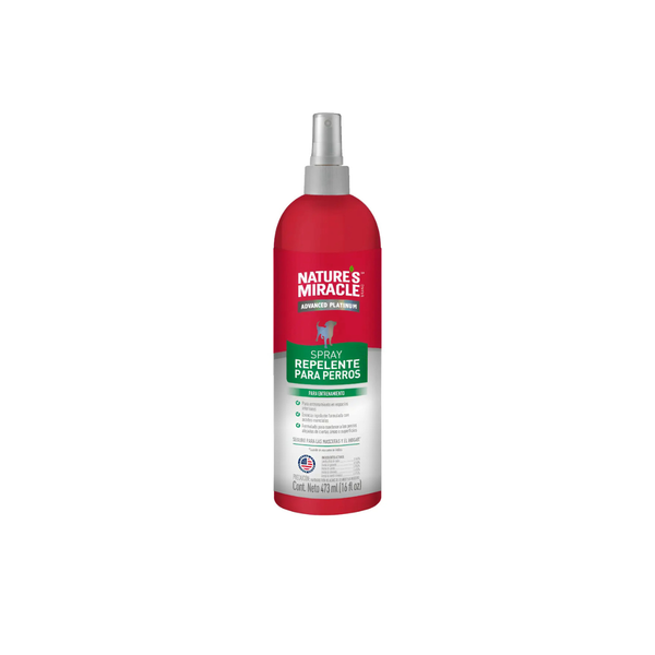 NATURE'S MIRACLE DOG REPELLENT TRAINING SPRAY 473ML