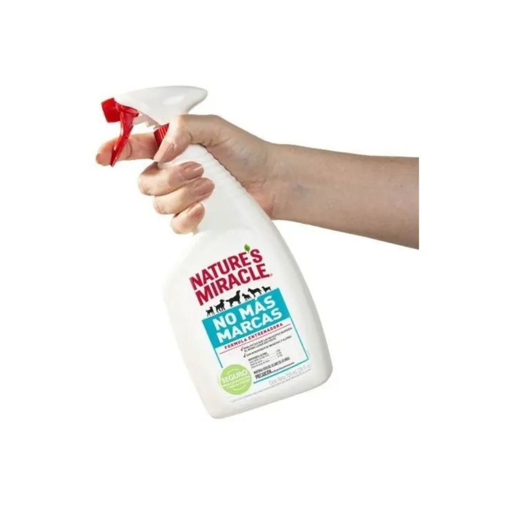 NO MAS MARCAS ENTRENADADOR PARA PERRO 709 ML NATURES MIRACLES