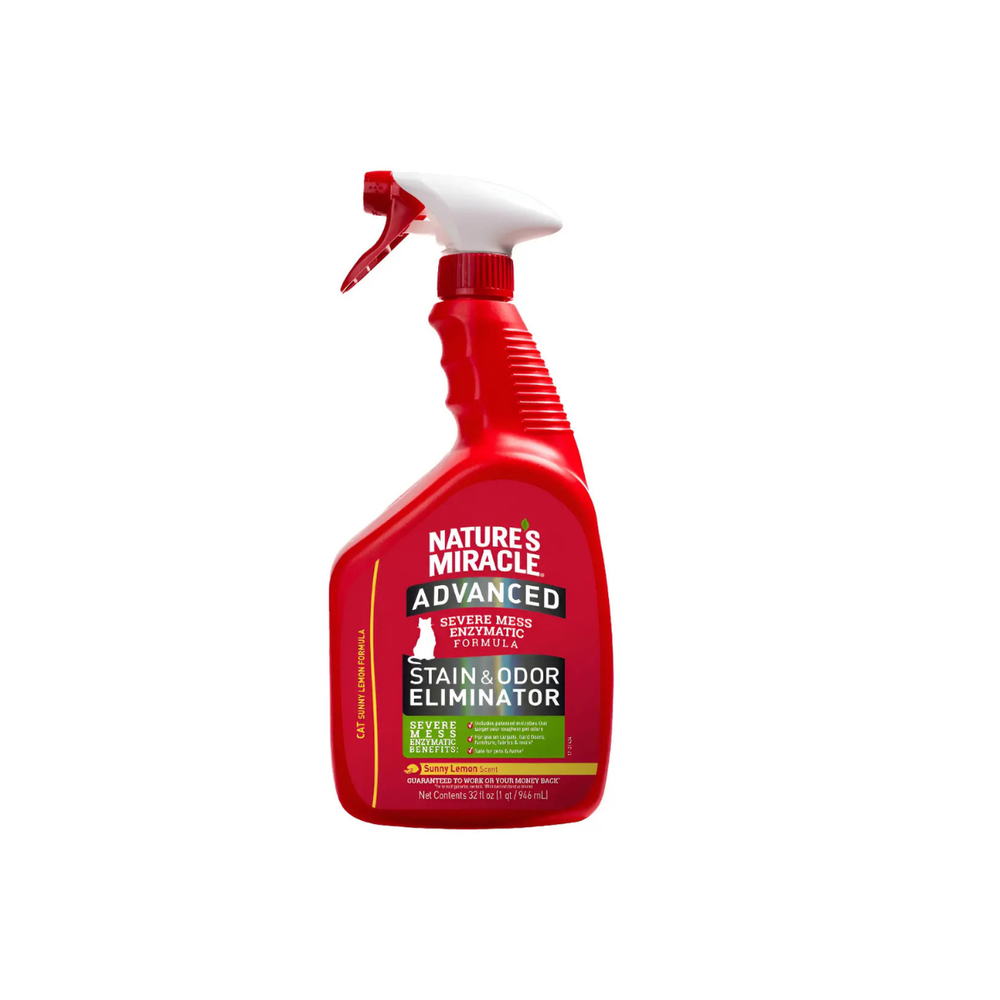 ELIMINADOR MANCHAS Y OLORES DIFICILES 946ML NATURES MIRACLES