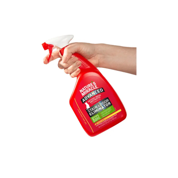 ELIMINADOR MANCHAS Y OLORES DIFICILES 946ML NATURES MIRACLES