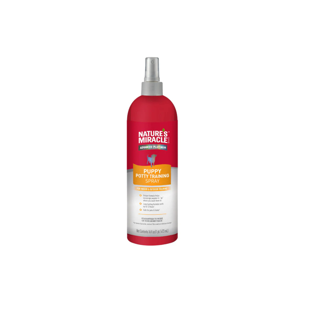 ATRAYENTE SPRAY ENTRENADOR DE ORINA PARA PERRO 236 ML NATURES MIRACLES