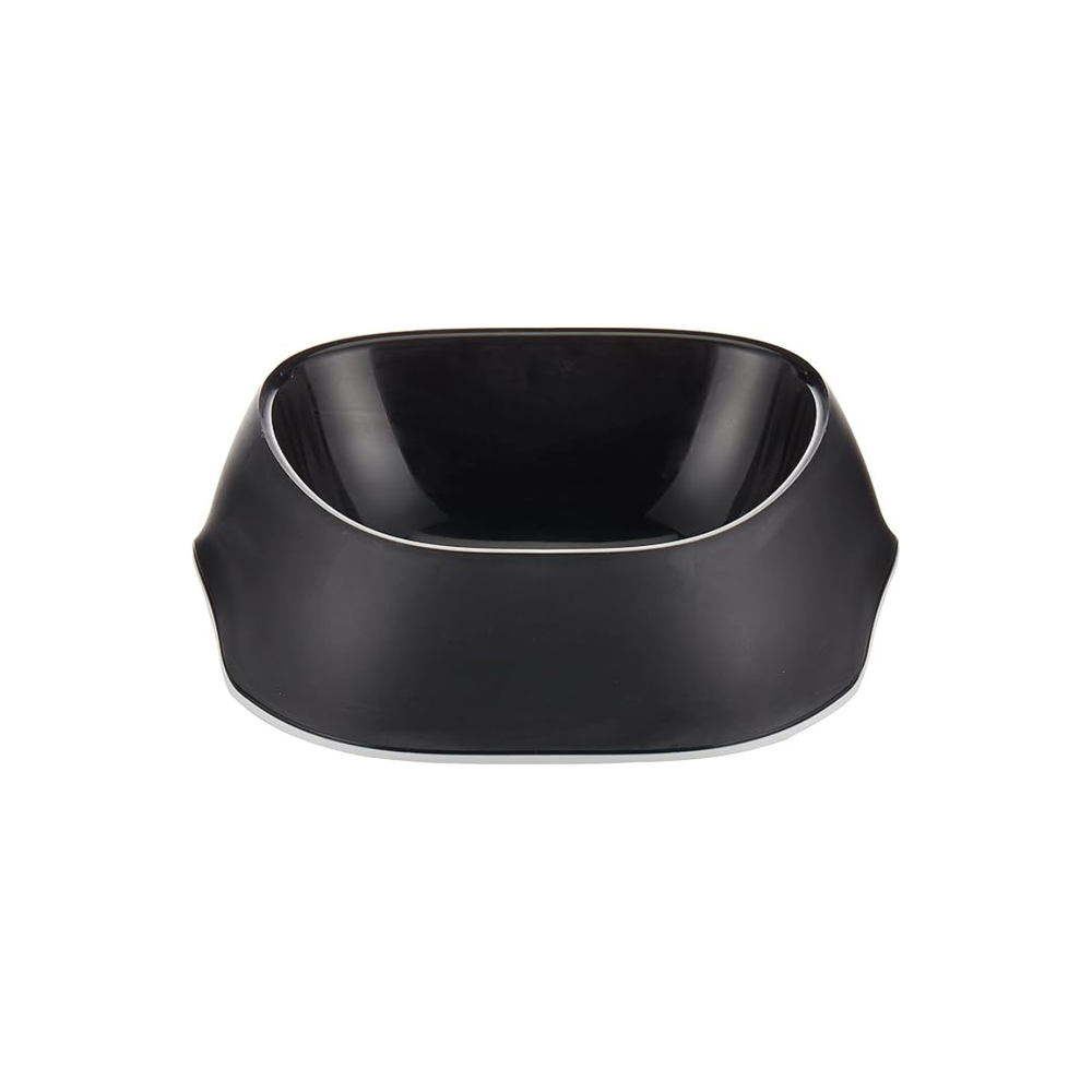PLATO PARA MASCOTA SENSIBOWL GRANDE NEGRO 1200 ML MODERNA